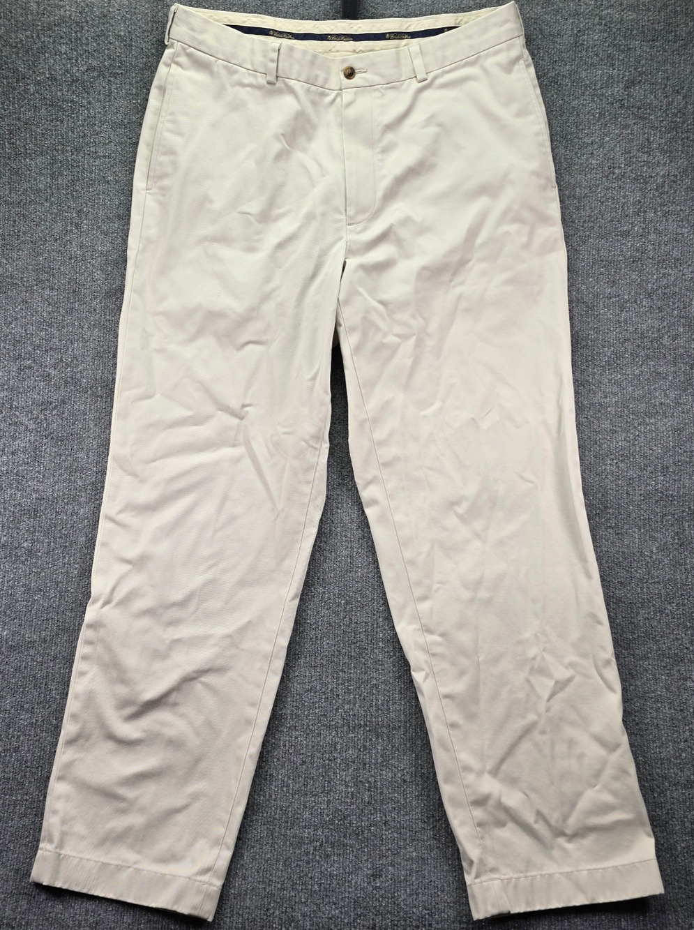 Brooks Brothers Pants Mens 36x32 (34x31) Stone Beige Advantage Chino Hudson